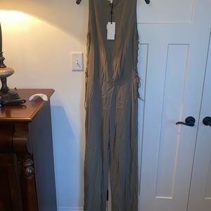 Italian Olive Jump Suit